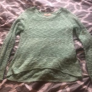 Mint green sweater